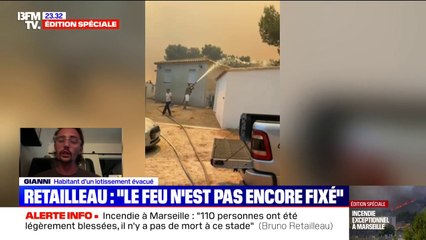 Après avoir évacué son logement à cause de l'incendie à Marseille, ce Marseillais raconte ce qu'il a vécu