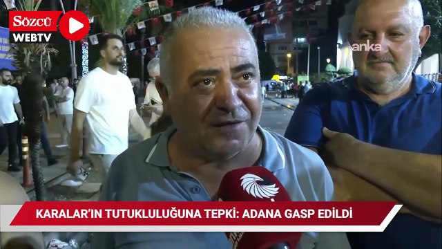 Adanalılar’dan, Zeydan Karalar’ın tutukluluğuna tepki: Adana gasp edildi