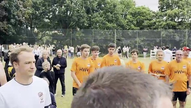 Exeter Chiefs Captain Jack Yeandle thanks those who took part in his Testimonial Rugby Rush, video Alan Quick IMG_6040