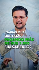 ¿Sabías que cada habitante de Bolivia está pagando más de $ 1.000?