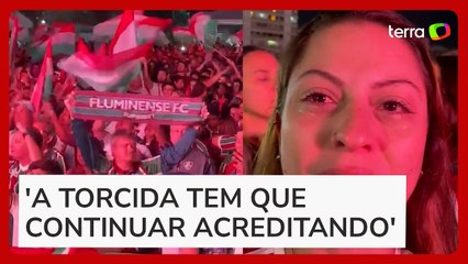 Torcedores do Fluminense choram e dançam nas Laranjeiras após derrota para o Chelsea