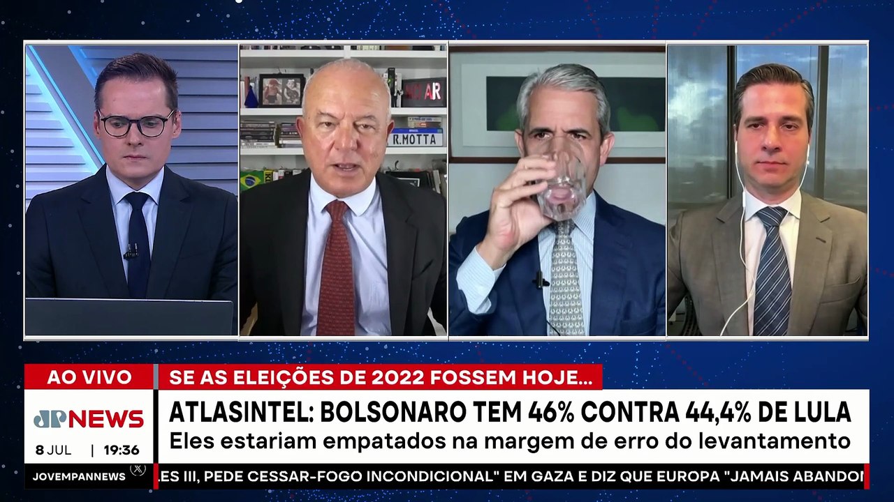 Jair Bolsonaro venceria Lula caso eleições fossem hoje, revela pesquisa Atlasintel