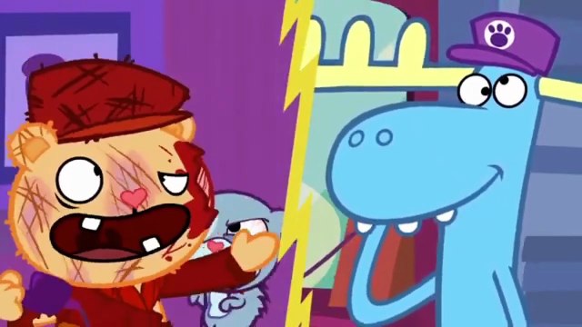 Happy Tree Friends TV Series C1 CV 2006 The Thrid Degree Doggone It MondoMedia