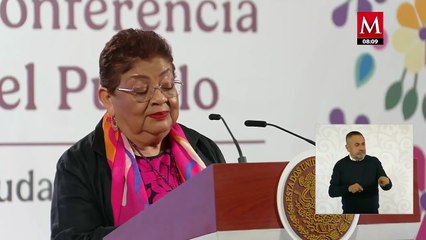 Ernestina Godoy explica iniciativa contra la extorsión en la 'Mañanera del Pueblo'