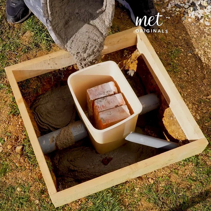 Creating a basic concrete junction box