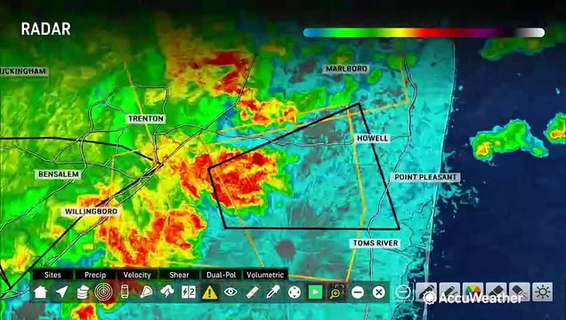 Severe storms erupt in the Northeast