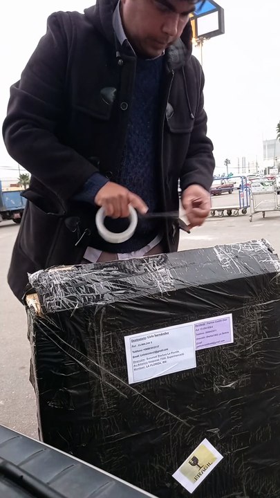 envio estuche platillos 24 pulgadas  para Livio ,se envia a santiago 2025 07 08