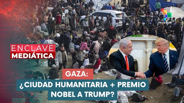 Sionismo propone crear una polémica ciudad humanitaria ENCLAVE MEDIÁTICA 08-07-2025