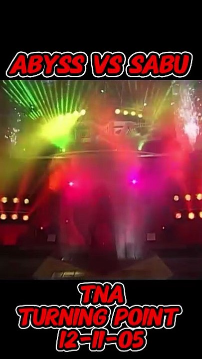 Abyss VS Sabu TNA Turning Point 2005#wwe #tna #sabu #prowrestling #fyp