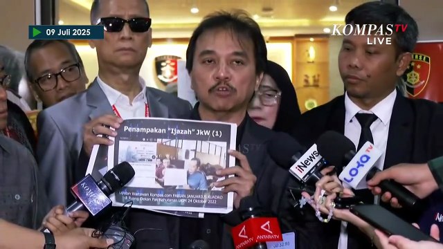 Buka-bukaan! Roy Suryo Tunjukkan Analisa Ijazah Jokowi Palsu di Gelar Perkara Khusus
