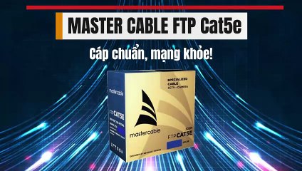 MASTER CABLE FTP Cat5e MCTW1102-1 – Cáp chuẩn, mạng khỏe!