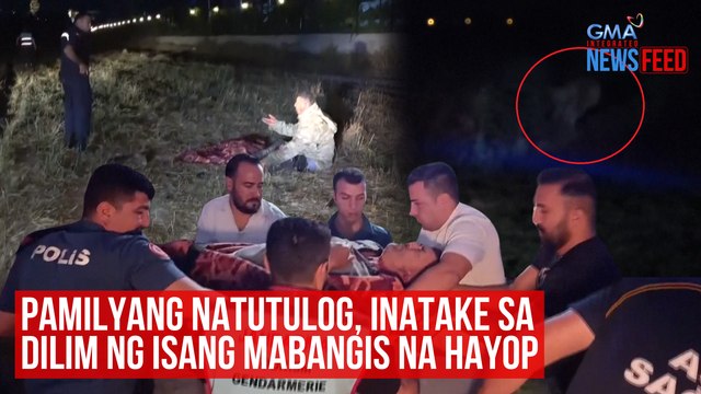 Pamilyang natutulog, inatake sa dilim ng isang mabangis na hayop | GMA Integrated Newsfeed