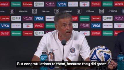 Chelsea deserve their place in the final - Enrique