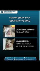 Pemain Sepak Bola Sekarang vs Dulu, Cek Deskripsi!