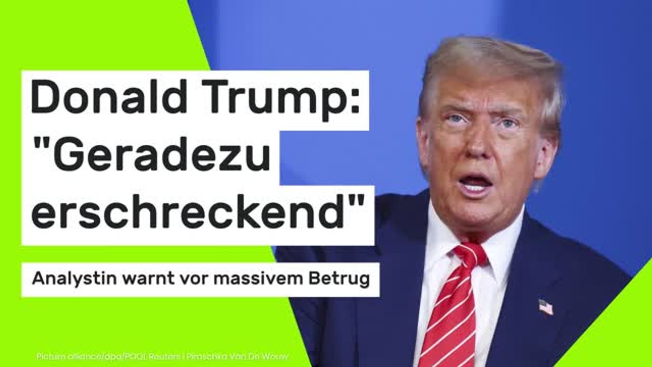 Donald Trump: Analystin warnt vor massivem Betrug