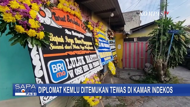 Fakta Diplomat Kemlu Tewas di Indekos Menteng-Suasana di Rumah Duka | SAPA PAGI