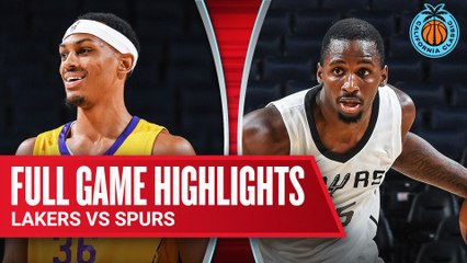 Game Recap: Lakers 89, Spurs 88