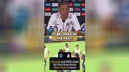 Enrique plays down Mbappé clash