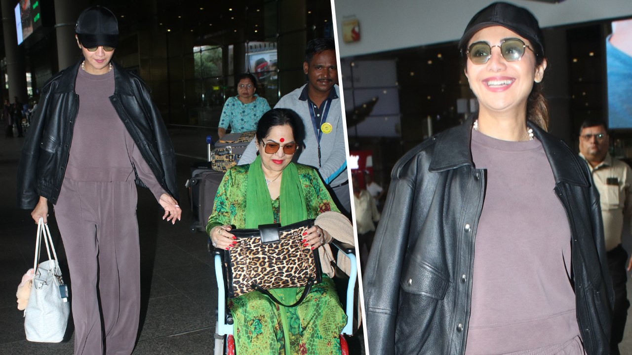Boss Lady Shilpa Shetty Gets Snapped At The Mumbai Airport - Chura Ke Dil Mera Goriya Chali!