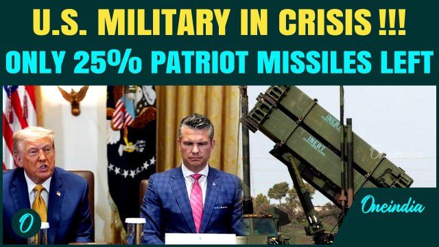 U.S Military Crippled with only 25% Patriot Missiles Left — Trump’s Reckless Iran war Drains Arsenal
