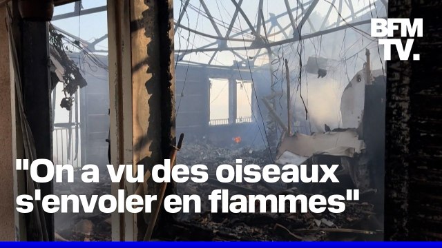 Incendie à Marseille: les images impressionnantes des dégâts