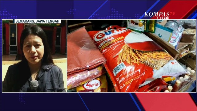Harga Beras Naik, Begini Pantauan Harga Bahan Pokok di Semarang | KOMPAS SIANG