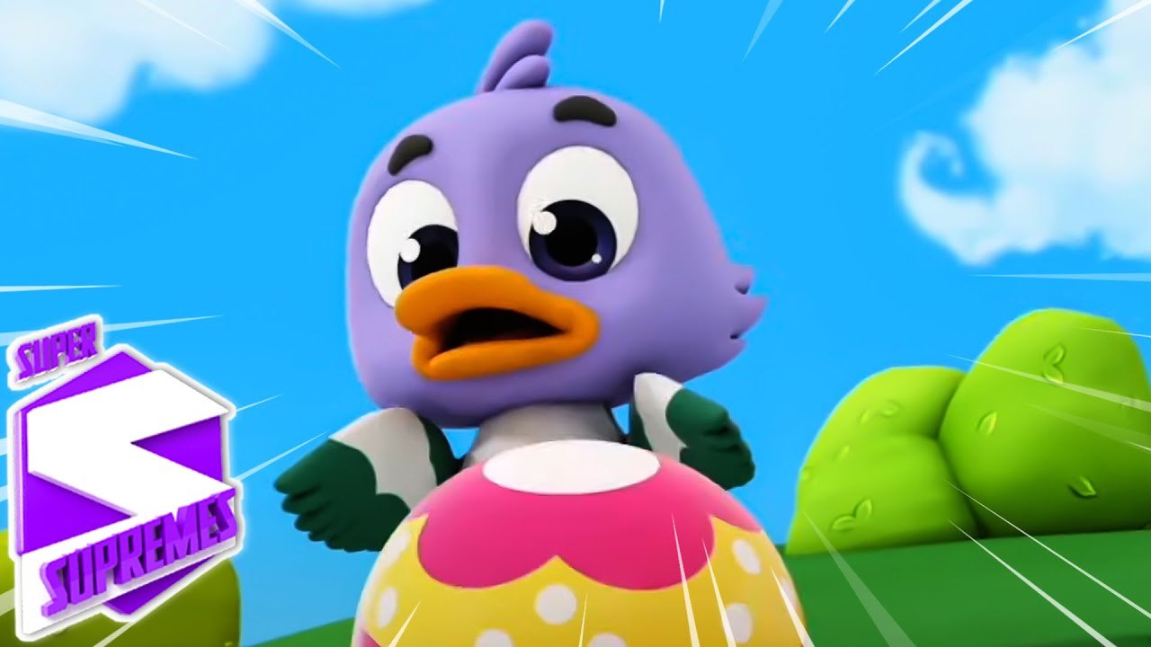 Fünf kleine Enten | Zebra German for Kids | Lustiges Kinderlied auf Deutsch in HD