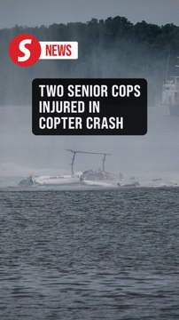 Two senior cops among five injured in helicopter crash during exercise in Johor