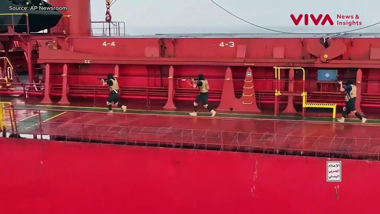 Houthi Serbu dan Tenggelamkan Kapal di Laut Merah