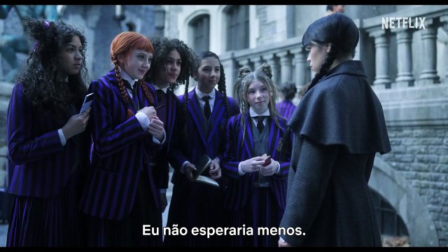 Falta menos de um mês para 'Wednesday' e já pode ver o novo trailer