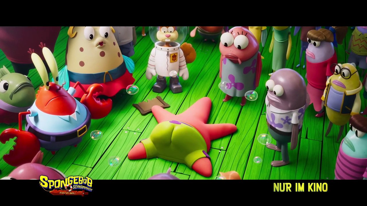 SpongeBob Schwammkopf Piraten Ahoi! - Trailer (Deutsch) HD