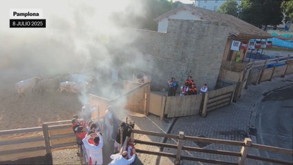 Tercer encierro San Fermín