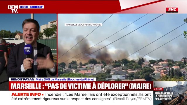 Incendie à Marseille: On va demander à des bailleurs de dégager des appartements pour les habitants sinistrés, explique Benoît Payan