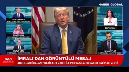 Abdullah Öcalan'dan görüntülü mesaj: Terör örgütü PKK'ya 'silah bırakın' talimatı