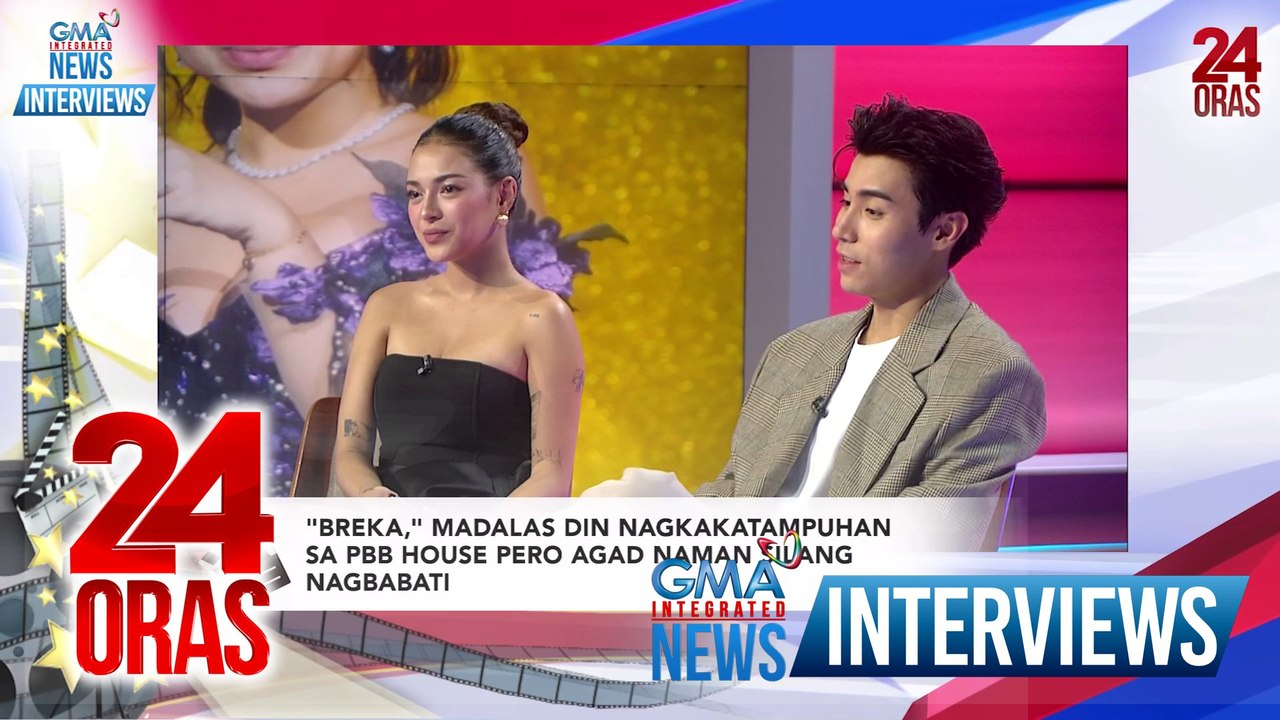 Breka, madalas din nagkakatampuhan sa PBB house pero agad ding nagbabati | GMA Integrated News Interviews