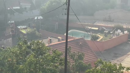 A Marseille, le quartier de L'Estaque touché par l'incendie