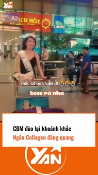 CĐM đào lại khoảnh khắc Ngân Collagen đăng quang