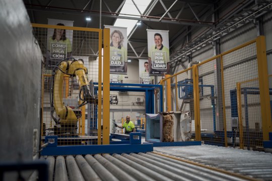 Reciclaje y compromiso social se dan la mano en ILUNION Economía Circular