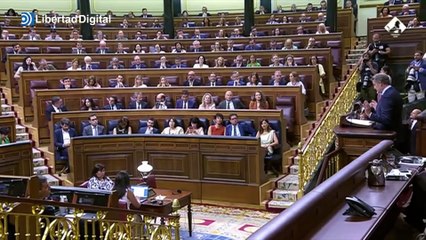 Feijóo que destroza a Sánchez en 11 minutos por la corrupción en el Congreso