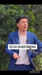 Daniele condotta quando sei ad un matrimonio