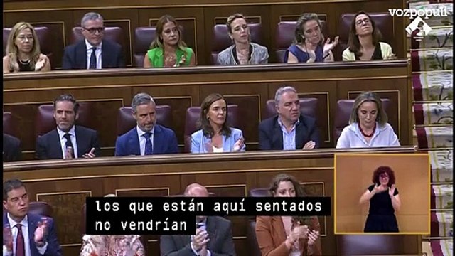 Feijóo: En cualquier Gobierno digno, varios ministros de los que están aquí sentados no vendrían aquí a esta sesión