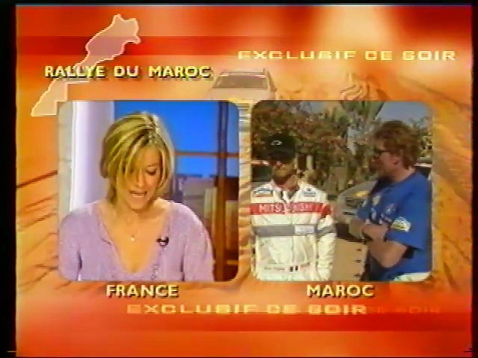 Johnny Hallyday – Rallye du Maroc 2001 : Reportage Exclusif TF1