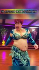 hey so belly dancers are literally supposed to have a belly. that's the literal point.