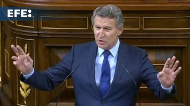 Feijóo exige a Sánchez confesar lo que sabe, devolver el botín y convocar elecciones