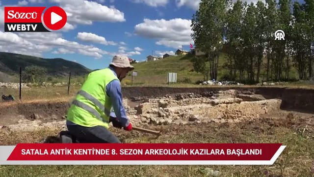 Satala Antik Kenti'nde 8. sezon arkeolojik kazılara başlandı
