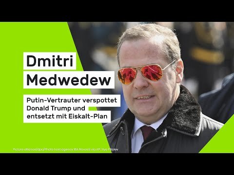 Dmitri Medwedew: Putin-Vertrauter verspottet Donald Trump und entsetzt mit Eiskalt-Plan
