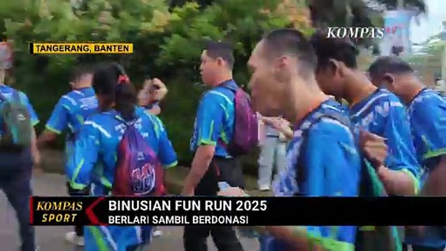 Binusian Fun Run 2025, Lari Sehat Sambil Berdonasi untuk Anak-Anak Berkebutuhan Khusus