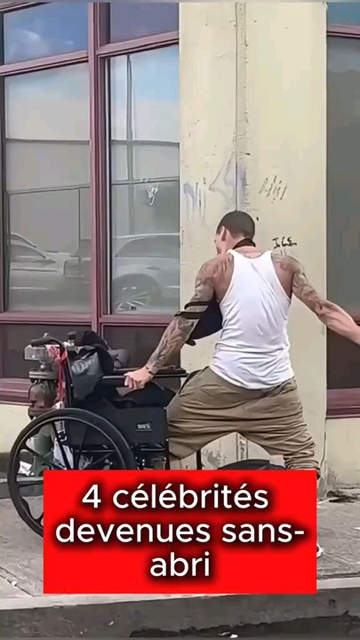 4 celebrités devenus des sans abris