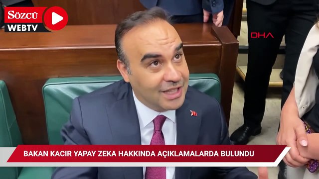 Bakan Kacır yapay zeka hakkında açıklamalarda bulundu
