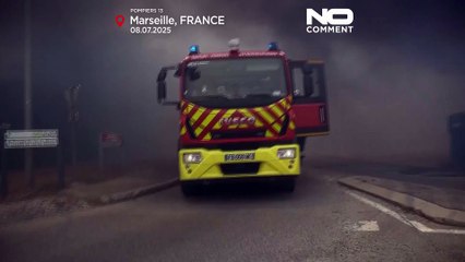 Waldbrand bei Marseille verletzt 110 Menschen und legt Flüge lahm
